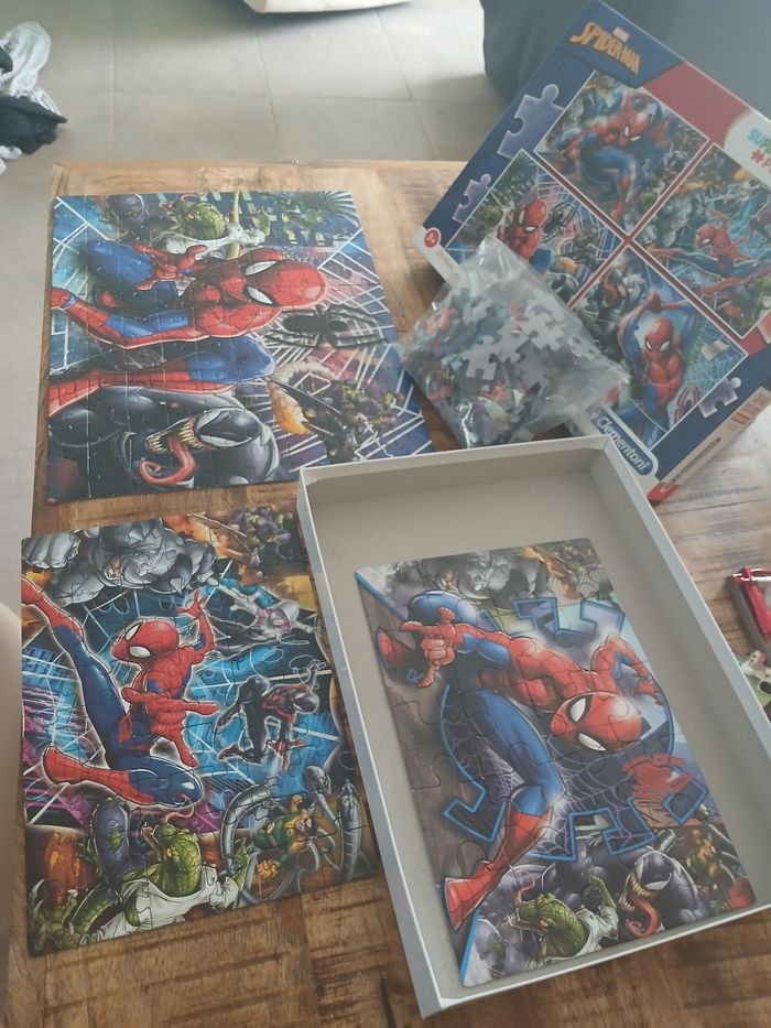 Lot de 2 "Puzzle spiderman" - photo numéro 5
