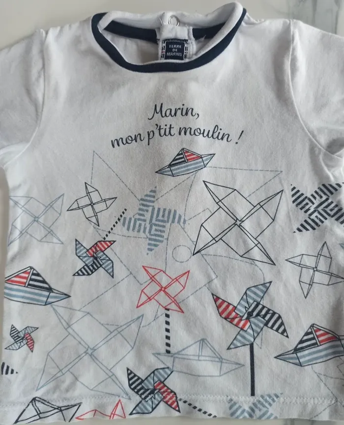 2 t shirts TDM 12 mois - photo numéro 6