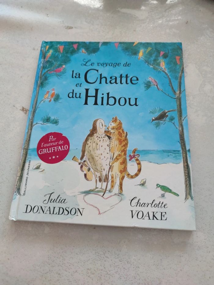 Album le voyage de la chatte et du hibou