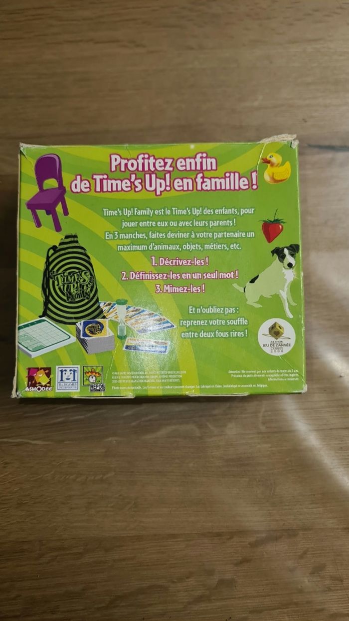 Jeu de société Time's Up Family des éditions Repos Production, - photo numéro 3
