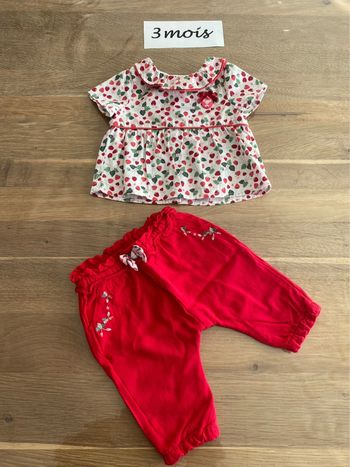 Ensemble 3 mois fraise!