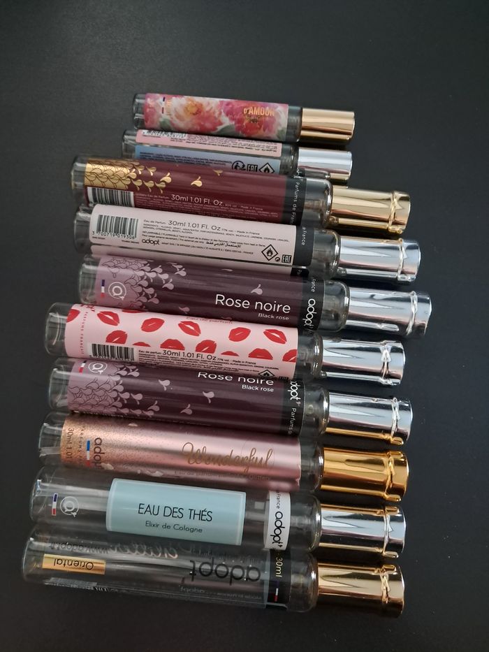 Flacon de parfum adopt vide