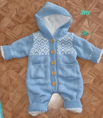 Combinaison grand froid 3mois neuf