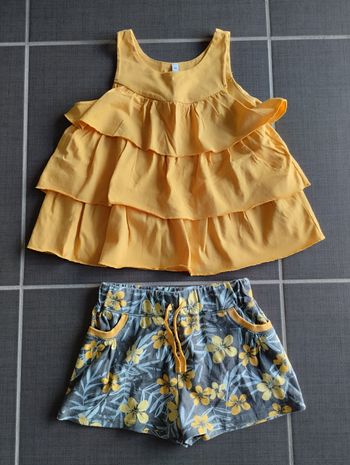 Ensemble short débardeur