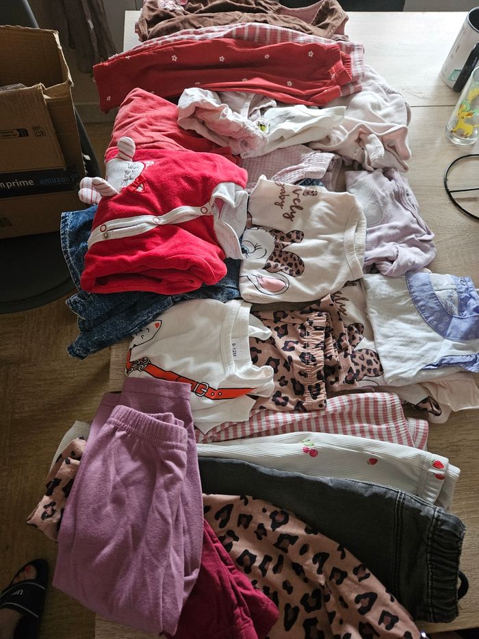 Lot vêtements bébé fille 9mois - photo numéro 9