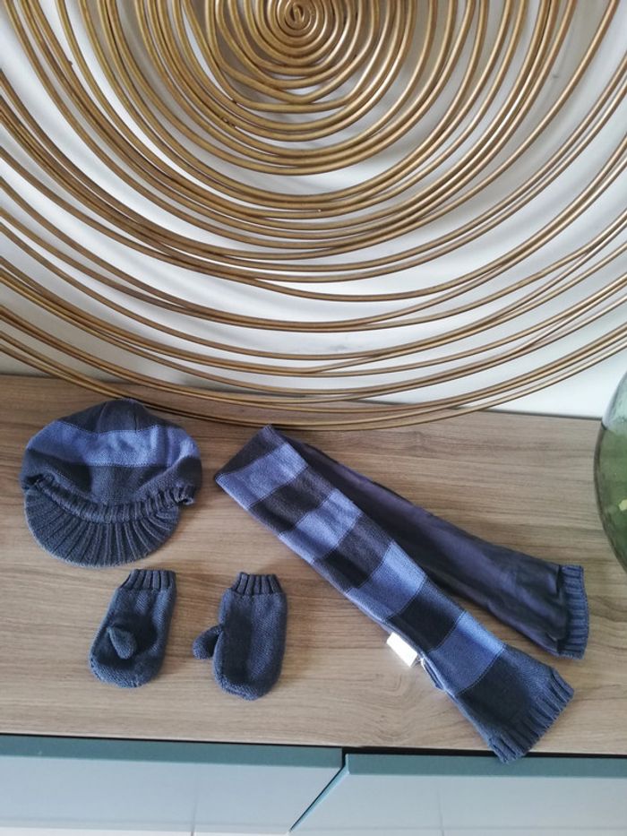 Casquette+écharpe Vertbaudet Taille 12/18 mois