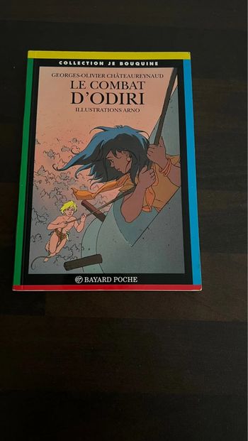 Livre le combat d'odiri en parfait état collection je bouquine Editions Bayard poche