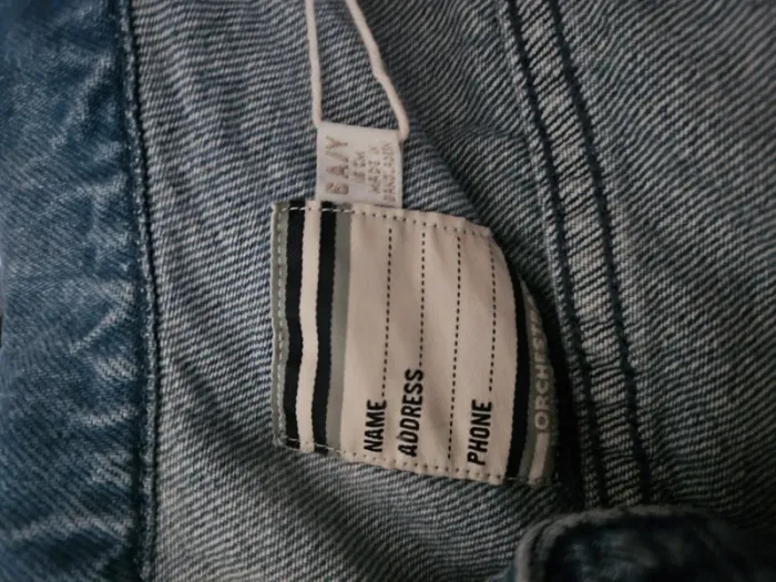 Veste en jeans taille 6ans orchestra - photo numéro 2