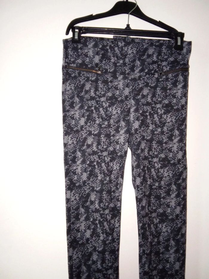 Legging epais Noir/Gris - CoolCat - Taille S - photo numéro 2