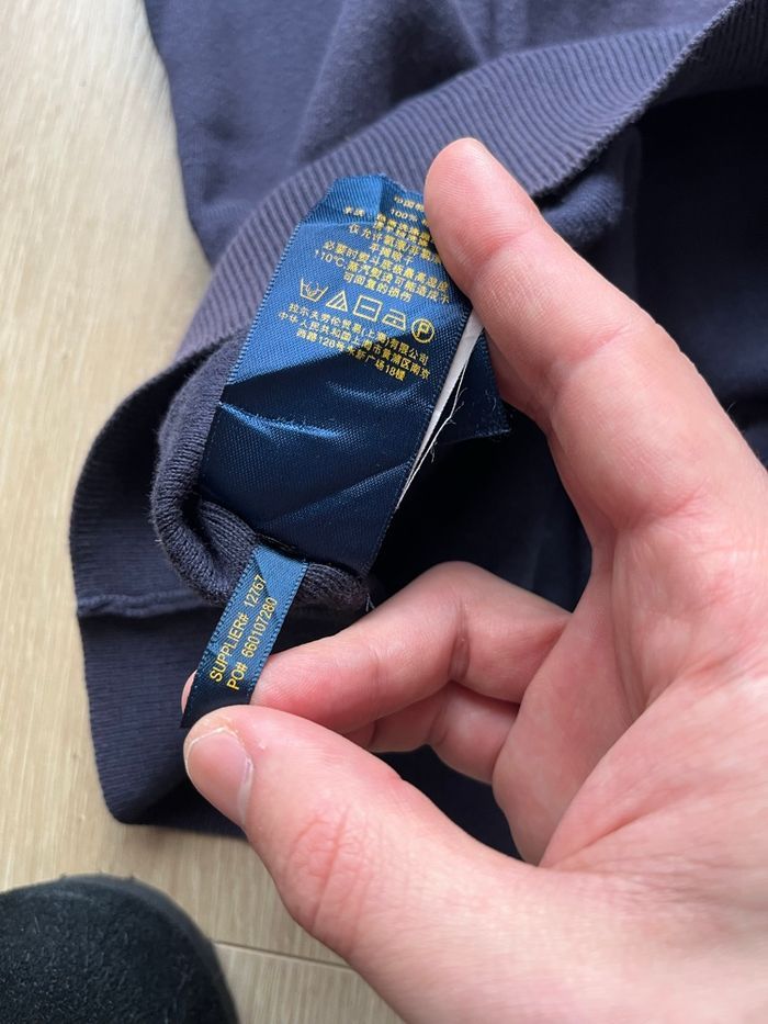 Cardigan Ralph Lauren bleu marine taille S - très bon état - photo numéro 5