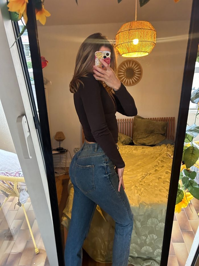 👖 Jean droit bleu – Jennifer “We Are Denim” – Taille 36 - photo numéro 2