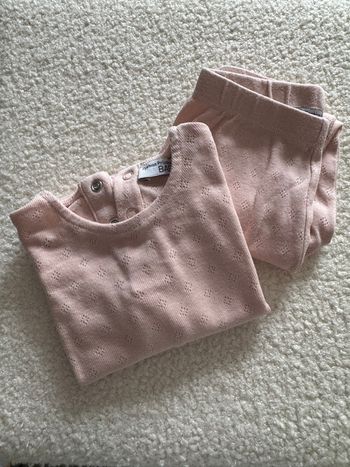 Ensemble Rose - fille - Fashion Private Compagny Baby - 6 mois - Excellent état