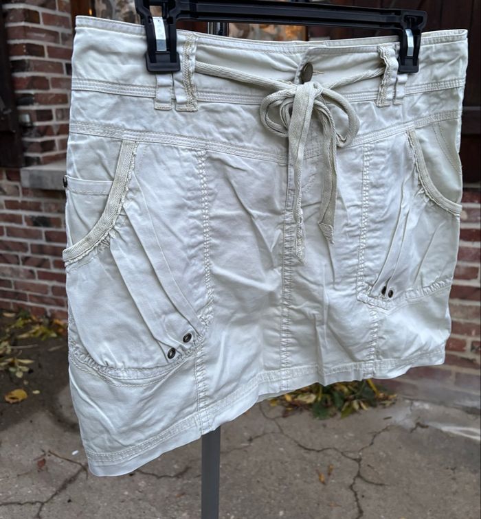 🤍 Jupe “Casual” blanc crème – Morgan – Taille 40 - photo numéro 2