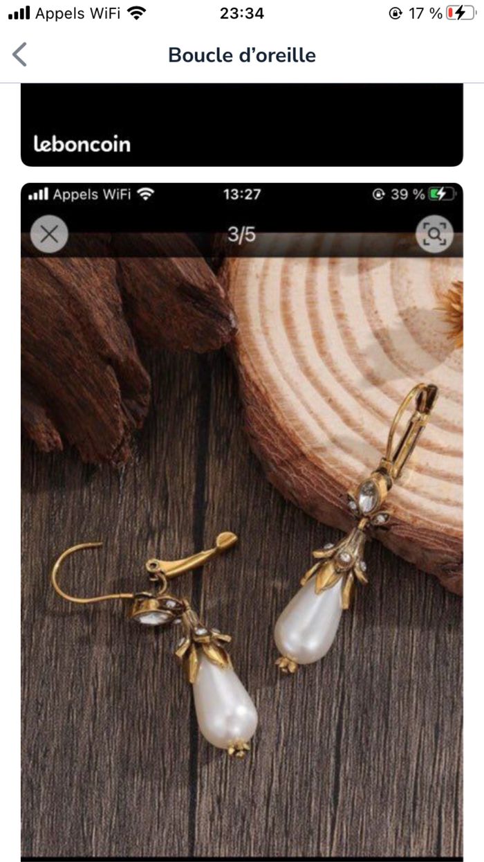 Boucle d’oreille - photo numéro 2