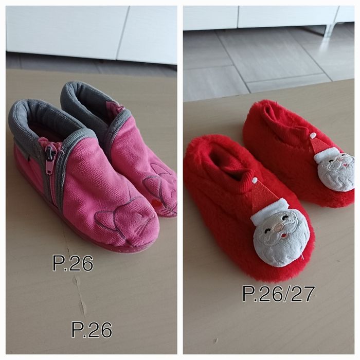 Lot chausson fille