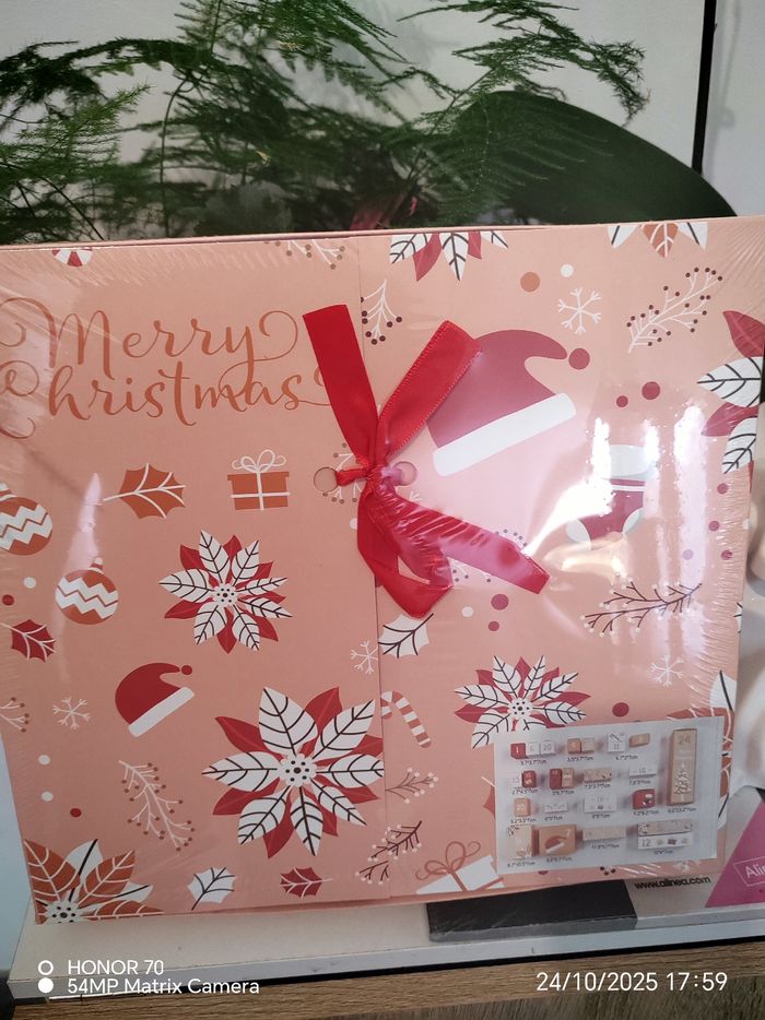 Calendrier de l'avant a remplir