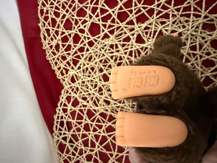 Peluche Singe Kiki tee shirt Bon Anniv NOUNOURS AJENA - photo numéro 2