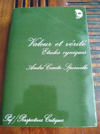 Valeur et vérité,  études cyniques