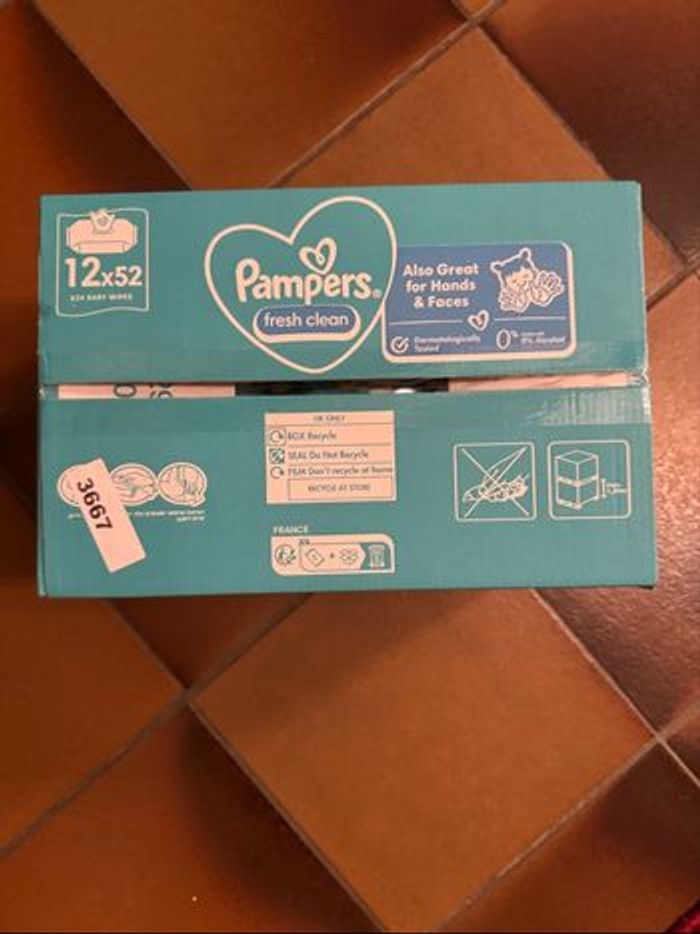 Lingettes Pampers Fresh Clean - photo numéro 2