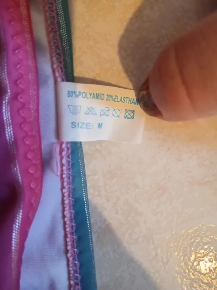 Maillot de bain 2 pièce H nathalie multicolore taille M - photo numéro 4