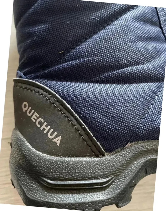 Paire d'après ski ou boots avec doublure chaude et scratch pour fermer garçon taille 29 - photo numéro 5