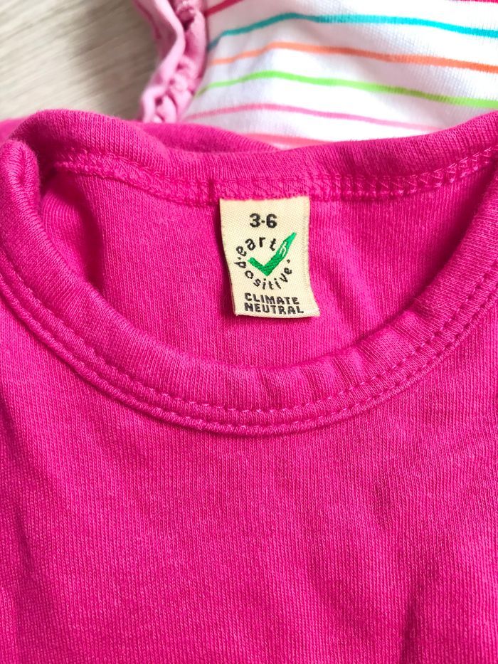 Lot de 2 pyjamas sans pieds 3-6mois - photo numéro 7