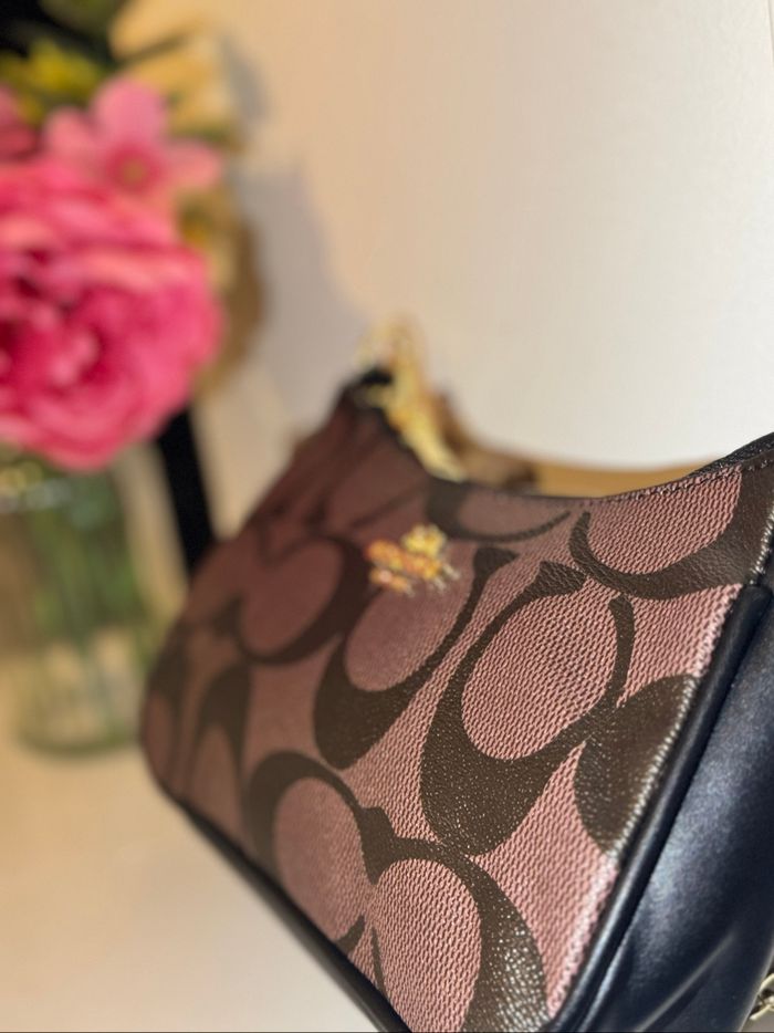 Sac coach marron - photo numéro 4