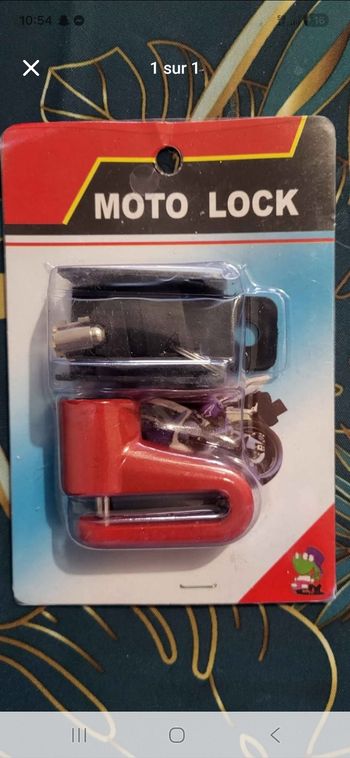 Antivol frein à disque