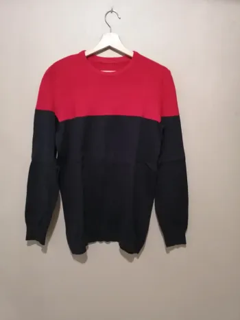 Pull bicolore taille S