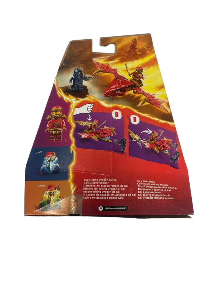 Lego Ninjago Dragons Rising 71801 Kai’s Rising Dragon Strike neuf - photo numéro 2