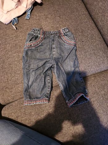 Pantalon jean Obaibi 12 mois