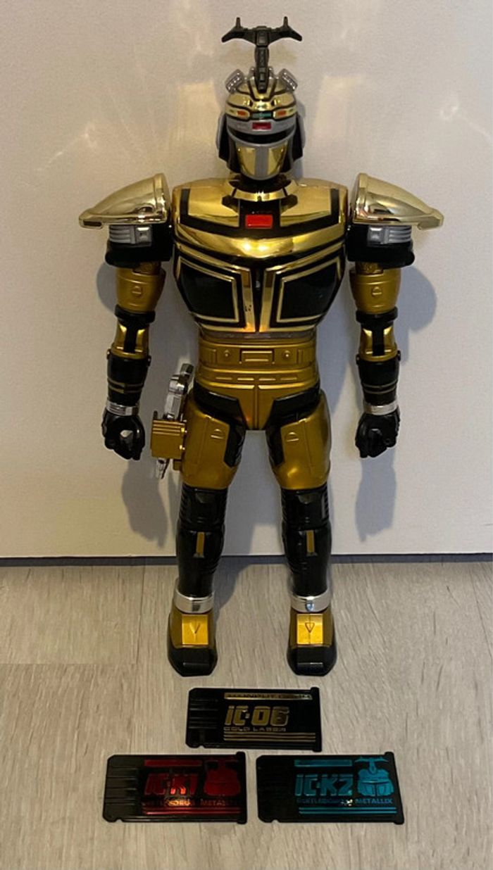 Figurine Robot Saban Beetleborgs Metallix DX B-Fighter Kabuto vintage - photo numéro 4