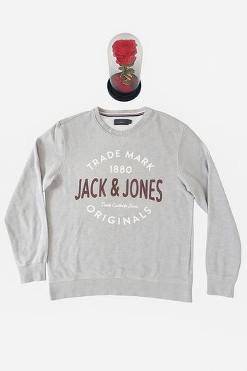 Sweat Jack & Jones gris – Taille M