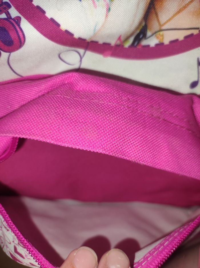 Sac à a dos violetta rose - photo numéro 4