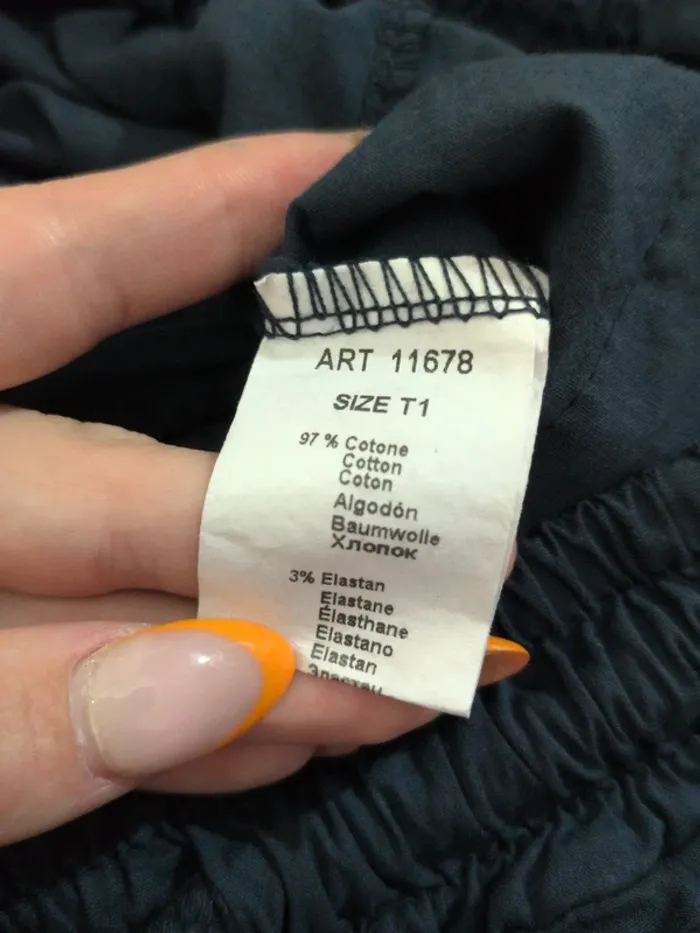 Pantalon AYA bleu marine (existe aussi en noir) Taille 36/38 – Neuf avec étiquette - photo numéro 6