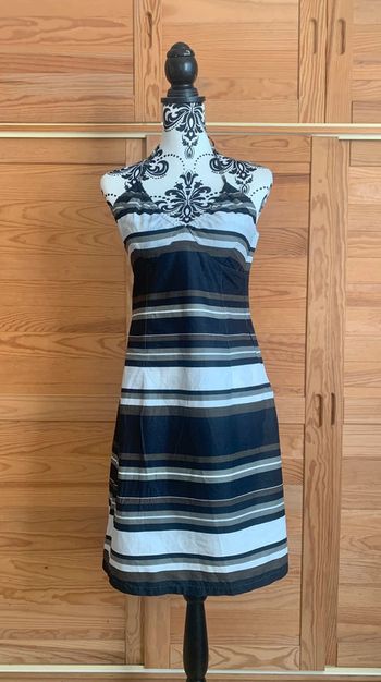 Robe dos nu rayée H&M taille 38