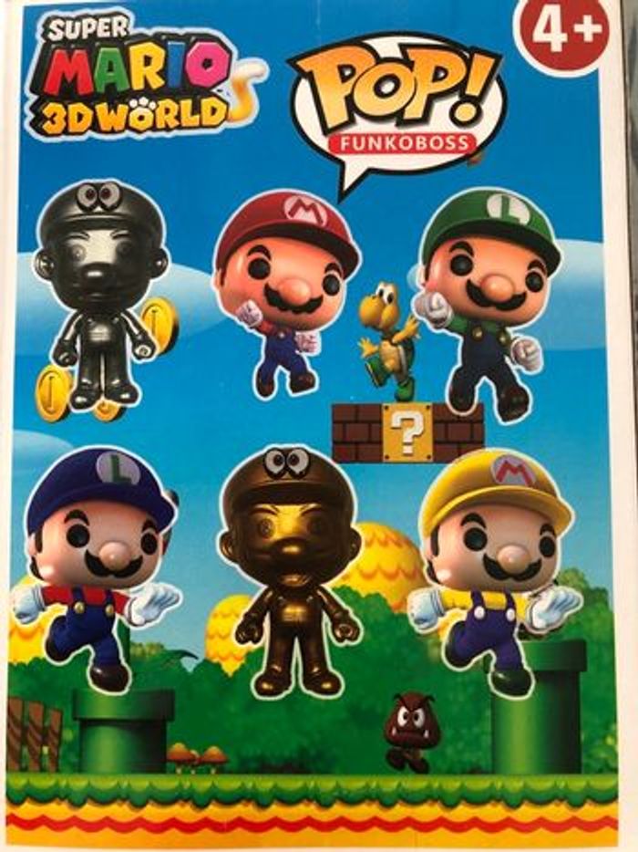 Pop super Mario 3D Luigi personnage Nintendo bros funko jeux jouet jeu animé word - photo numéro 5