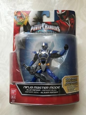 Power Rangers Ninja Steel Ninja Master mode Blue Ranger Action Figure