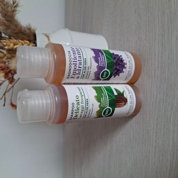 Set format voyage Shampoing délicat & Gel douche Eco-Bio - Sapone di un Tempo