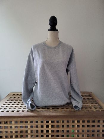 Pull gris chiné