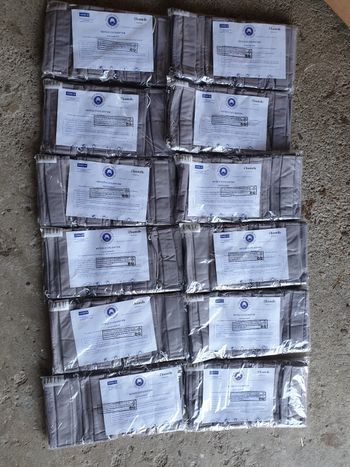 Lot de 240 masques en tissu