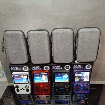 Console portable rétro gaming r36s 64gb 15000 jeux neuve 🎁 pochette offerte