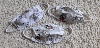 Lot de 3 masques Disney mickey minnie Enfants 18. 36 mois