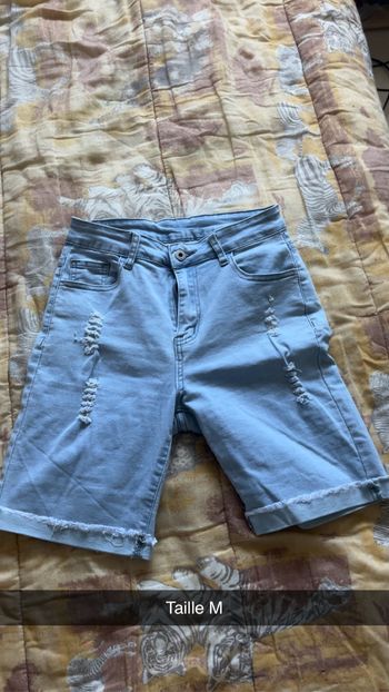 Short en jean