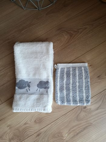 Ensemble Serviette et Gant