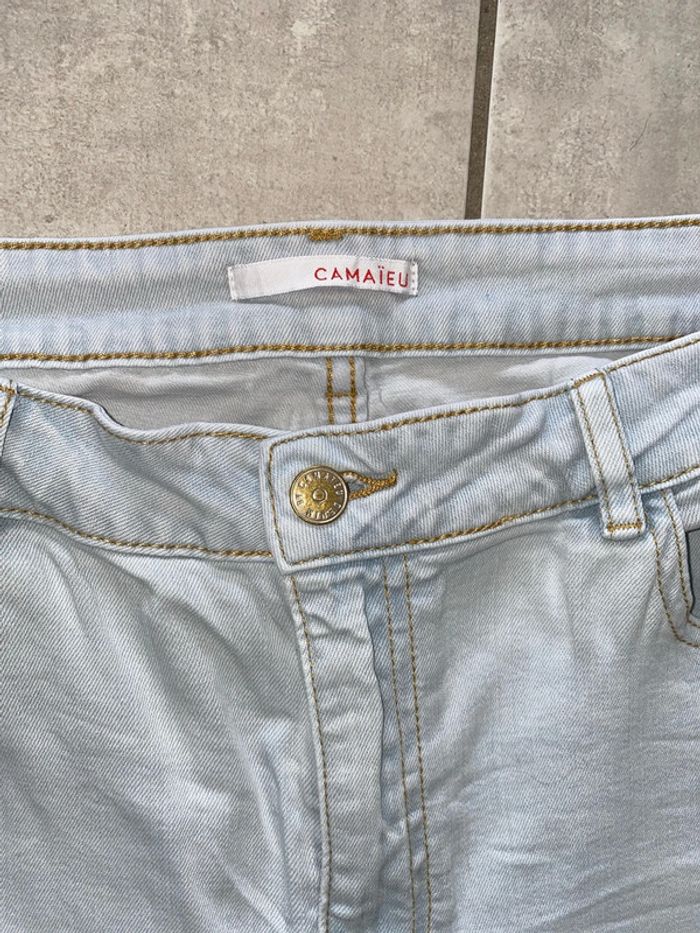 Short en jeans Camaïeu - photo numéro 4