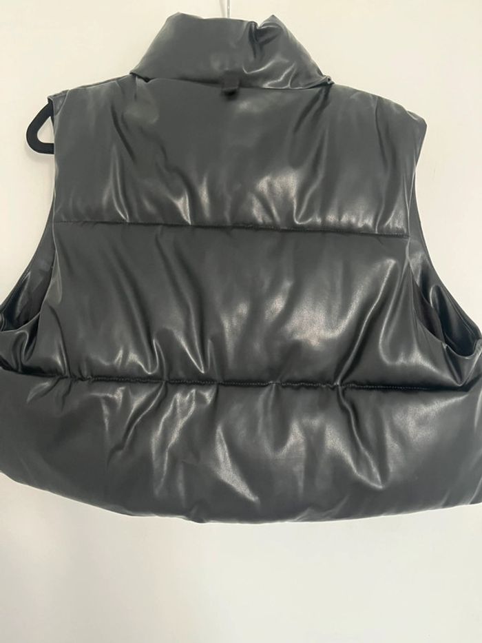 veste en cuir zara - photo numéro 2