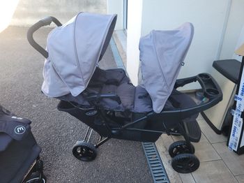 Poussette double graco