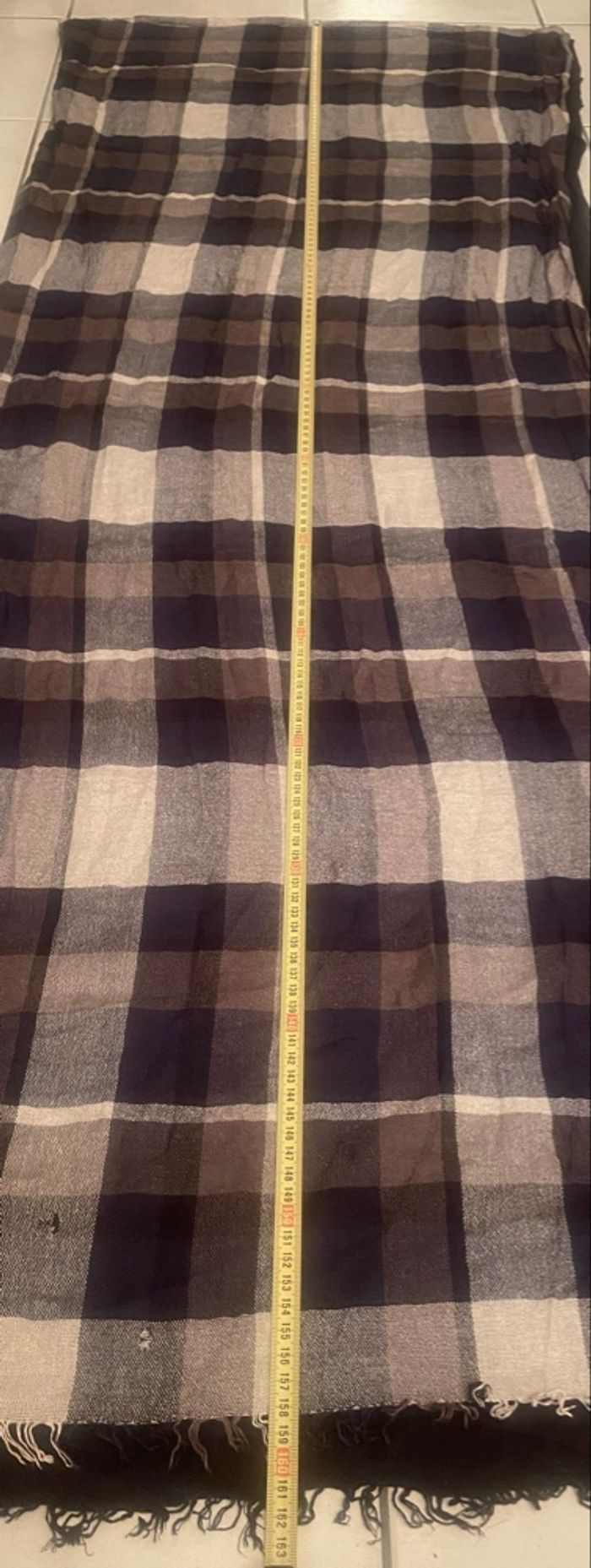 Écharpe double »Jules »à carreaux - photo numéro 7