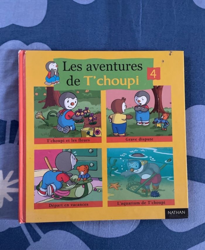 Livre aventures Tchoupi vol. 4